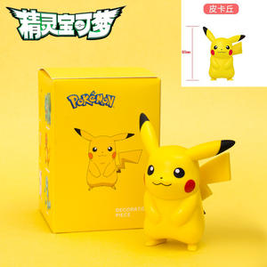 ピカチュウSnorlax Bulbasaur Charmander Squirtleポケモンおもちゃアクションフィギュアアニメ卸売ボックスモデルギフト卓上飾り - Product Image 5