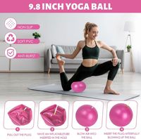 Écologique Yoga Pilates Fitness Bande de Résistance Yoga Ball Pilates Accessoires Home Workout Kit Portable Pilates Set