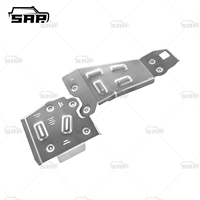 Accessoires de mise à niveau Plaque de protection inférieure du moteur en alliage d'aluminium modifiée Armure de châssis pour Baw Bj212 T01 2025