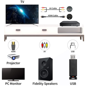 Mini HD DVD Player 1080P HDMI AV Output Home Theater CD Player <b>USB</b> Playback Remote <b>Control</b> All Region Free - Product Image 6