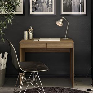 Escritorio de Computadora Convertible de Madera para Oficina en Casa, Plegable, con Cajón - Product Image 4