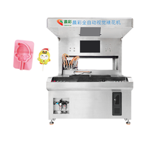 Machine automatique de décoration alimentaire visuelle en acier inoxydable à 4 couleurs pour la fabrication de desserts