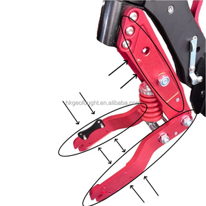 Juego de Suspensión Delantera para Scooter Eléctrico, Horquilla de Aleación de Aluminio Tipo C de 10/11 Pulgadas, Amortiguador de Resorte, Brazo Oscilante - Product Image 6