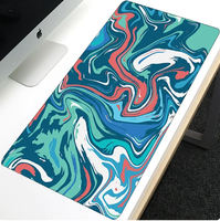Tapis de souris personnalisé topographique ordinateur portable Anime clavier tapis de souris grand tapis de souris claviers Gamers Decoracion tapis de bureau
