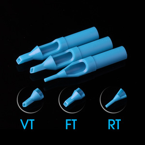 ปลายเข็มสักแบบใช้แล้วทิ้ง VT FT RT 50 ชิ้นต่อกล่อง สำหรับใช้กับเครื่องสัก - Product Image 1
