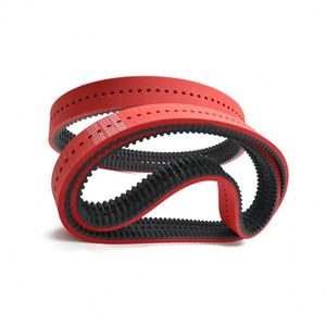 Correa de Distribución de Goma Roja con Recubrimiento Superficial HTD 824-8M OEM para Imprentas, 30 mm de Ancho, 5 mm de Paso, 50 Dientes - Product Image 5