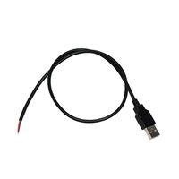 Cable de Carga Mini USB DC Jack, Carga Rápida de 3A, Diseño Ecológico de Moldeo por Inyección, Cable de PVC con Núcleo de Cobre Puro