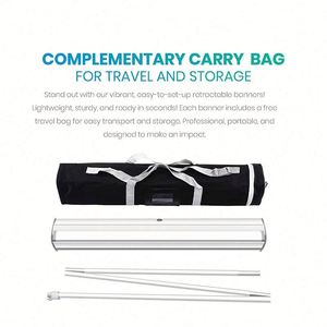 Bannière rétractable en aluminium pour plan de table de mariage, panneau de bienvenue de mariage, décoration minimaliste, présentoir pop-up pour boutique - Product Image 2