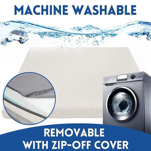 AIDI Personnalisation de chambre à coucher <span class=keywords><strong>Matelas</strong></span> en mousse à mémoire de forme Roulé dans une boîte Topper de lit pliable avec fermeture à glissière <span class=keywords><strong>Matelas</strong></span> de refroidissement - Product Image 3