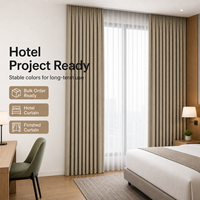 Cortinas Opacas de Terciopelo Ecológicas OEKO-TEX, Color Personalizado OEM, Aislamiento Térmico, Venta al por Mayor para Alemania, Francia, Hogar y Hoteles
