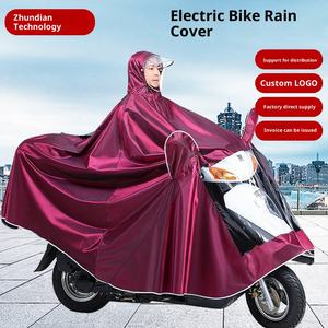 Poncho de pluie pas cher <span class=keywords><strong>pour</strong></span> moto en plein air, imperméable <span class=keywords><strong>pour</strong></span> voiture électrique, cape de pluie <span class=keywords><strong>pour</strong></span> vélo, vêtements de pluie imperméables - Product Image 4