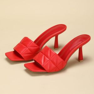 Babouches Femme Tendance Été, Sandales Tendance, Talons Bas 7,5 cm, Femmes <span class=keywords><strong>2022</strong></span> - Product Image 2