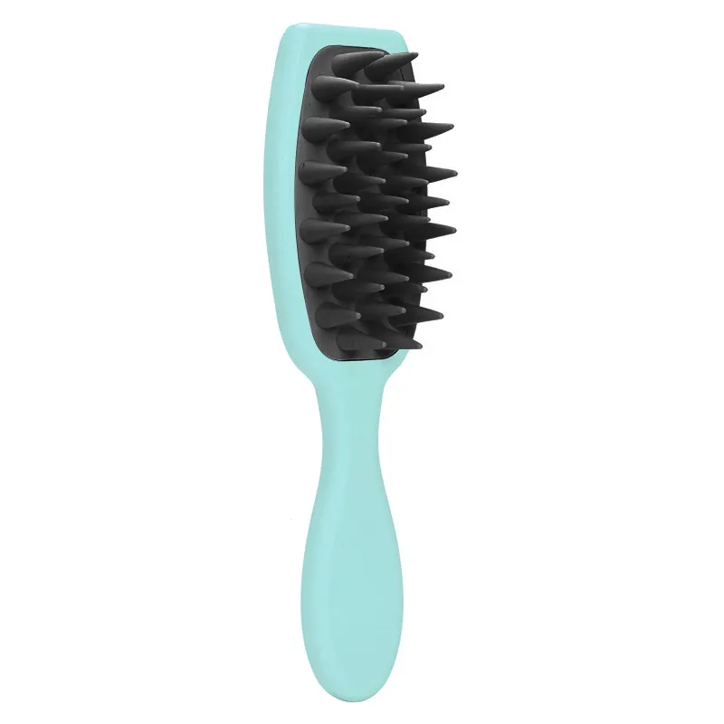 Nouvelles Idées de Produits 2023 Silicone Shampooing Brosse Massage Cuir Chevelu Douche Poils Brosse À Cheveux Tête Masseur Pour La Croissance Des Cheveux