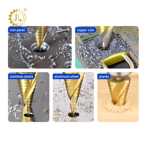 HSS Titan Bước Khoan <span class=keywords><strong>Bit</strong></span> Thiết Lập Bán Buôn Tốc Độ Cao Bước Khoan Bộ Hình Nón Giai Đoạn Khoan Cho Kim Loại Gỗ 4-12 4-20 4-32Mm - Product Image 5