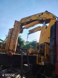Used 20-ton <b>truck</b>-mounted <b>crane</b>, used yellow premium engineering machinery - Product Image 3