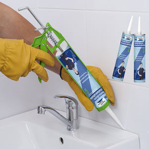 Oem xyg chuyên nghiệp thời tiết dính Silicone <span class=keywords><strong>Sealant</strong></span> RTV Hot Bán gạch cửa sổ caulk xây dựng không thấm nước sử dụng tự động con dấu - Product Image 1