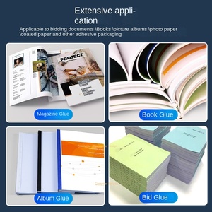 FRONT B40F Venta caliente A4 Carpeta de pegamento Máquina de encuadernación de escritorio perfecta 320mm Longitud de encuadernación Trabajo automático - Product Image 4