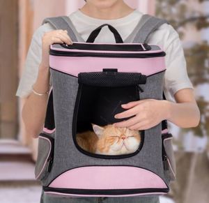 Free Sample Breathable <b>Dog</b> Pet <b>Backpack</b> <b>Carrier</b> Pets <b>Backpack</b> Bag for Travel - Product Image 3