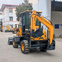 Chargeuse-pelleteuse chinoise bon marché avec prix compacte 4x4 dans la catégorie des mini-chargeuses-pelleteuses à vendre Mini tracteur chargeuse-pelleteuse