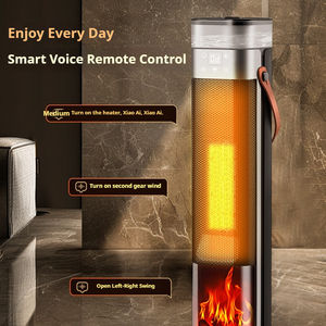 Calentador Eléctrico Doméstico con Ventilador PTC de Calentamiento Rápido, Control Remoto, USB, 2000W, Clase de Eficiencia Energética A, <span class=keywords><strong>Estufa</strong></span> Portátil - Product Image 4