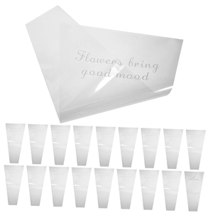 <span class=keywords><strong>Film</strong></span> OPP élégant et stylé pour emballer des fleurs, rouleau de 50 cm, accessoire décoratif parfait pour les fêtes - Product Image 4