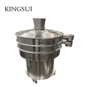 Food Grade Stainless Steel <b>Rotary</b> Vibrating Screen Flour Screening Sifter Wheat Powder Vibratory Sifter <b>Machine</b> - Product Image 6