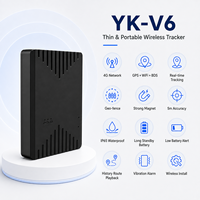 Traceur GPS WiFi GSM 4G YK-V6 Mini, localisateur de véhicule en temps réel, étanche IP65, longue autonomie de la batterie pour voiture, camion, fourgonnette, flotte
