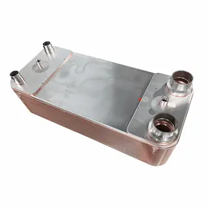 蒸気コンデンサーHBL210/AC500非標準カスタマイズステンレス鋼銅ろう付けプレート交換器