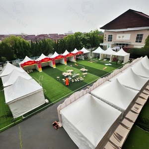 Tentes de promotion d'événement de salon commercial d'auvent de gazebo de plage de jardin extérieur style pagode pour diverses occasions - Product Image 5