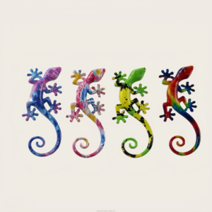 Imán de Refrigerador Personalizado al por Mayor, Imán de Resina con Forma de Gecko/Lagarto 3D, Artesanía, Recuerdos, Escultura Artística, Decoración del Hogar - Product Image 5