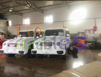 Modèle de voiture gonflable surdimensionné personnalisé pour l'affichage en salle d'exposition, ballon de voiture gonflable pour la promotion et la publicité d'événements