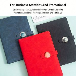 Promotional Business Gifts PU Leather Hard Cover Agenda Personalized <b>Note</b> <b>Books</b> for Gift Notebook with logo Custom - Product Image 4