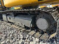 Mini-excavatrice Komatsu PC56 d'occasion, 5,3 tonnes, excavatrice hydraulique sur chenilles avec moteur, pompe et boîte de vitesses - Faible nombre d'heures, garantie 1 an