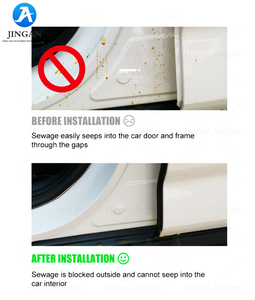 אטמי EPDM לרכב, אטם גומי לדלתות הרכב נגד התנגשויות, שירותי עיבוד וריתוך בהתאמה אישית - Product Image 4