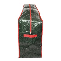 Sac de rangement pour sapin de Noël Longpeng en polypropylène tissé, durable et imperméable, 7,5 pieds, avec support et fermeture éclair pour le transport