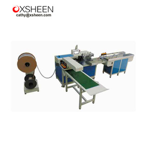 Tự động cuộn dây duy nhất cuốn sách chất kết dính Máy Đục Lỗ Dây cuộn dây lỗ xoắn ốc máy tính ràng buộc dây máy tính xách tay máy làm - Product Image 4