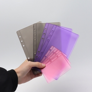 A6 Mini classeur poches planificateur Inserts Budget espèces enveloppes <span class=keywords><strong>pochette</strong></span> étanche <span class=keywords><strong>pour</strong></span> <span class=keywords><strong>carte</strong></span> de crédit Bill reliure à feuilles mobiles - Product Image 2