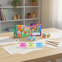 BIG BANG SCIENCE Boules rebondissantes magiques Activités de fête d'anniversaire Kit scientifique DIY Jouets STEM Jouets éducatifs pour enfants