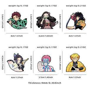 เข็มกลัดโลหะเคลือบลายตัวละครอนิเมะ ขายส่งจากโรงงานโดยตรง - รับผลิตตามแบบ OEM/ODM สำหรับแฟนคลับ ของที่ระลึก และของขวัญส่งเสริมการขาย - Product Image 2