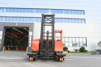 Chariot élévateur omnidirectionnel 3,5T 4T 5 tonnes, chariot élévateur électrique omnidirectionnel VNA pour entrepôt à allées étroites avec cabine