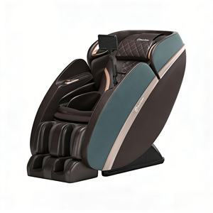 Masseur lombaire chauffant 4D avec écran LCD 7 pouces, Bluetooth, USB, charge sans fil, piste SL et 28 cellules de <span class=keywords><strong>massage</strong></span> à air - Product Image 1