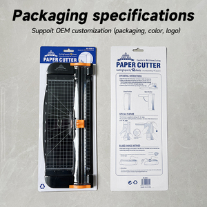 Xách tay mini Giấy cắt A4 thẳng cắt giấy ảnh Máy cắt ABS của nhãn hiệu giấy Tông đơ cắt kéo - Product Image 4