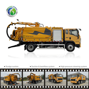 Camion d'<span class=keywords><strong>aspiration</strong></span> des eaux usées Dongfeng, nouveau, diesel haute pression, norme Euro 6, réservoir <span class=keywords><strong>de</strong></span> 15 m, 150-250 ch, boîte manuelle - Product Image 1