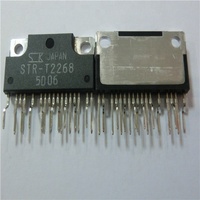 Komponen Elektronik Baru dan Asli Modul Regulator Tegangan Hibrida Ic untuk Perbaikan TV Warna Str-t2268 Strt2268