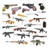 Patch Bordir Multi-Gun Ramah Lingkungan dari Kain Felt Nonwoven yang Dapat Disetrika untuk Tas & Aksesoris Pakaian
