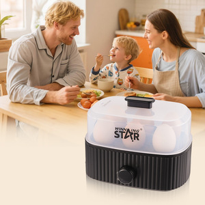 เครื่องนึ่งไข่ไฟฟ้า Winningstar 300W ชั้นเดียว พร้อมตัวตั้งเวลา สำหรับใช้ในครัวเรือน - Product Image 3