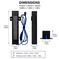 Dispositif d'extinction d'incendie automatique par aérosol pour armoire électrique, rack de serveur, protection incendie des systèmes de stockage d'énergie, installation facile
