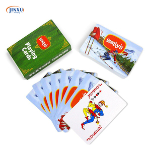 Cartes à jouer imperméables en sublimation avec boîte, impression recto verso, logo PVC, jeu de cartes en plastique personnalisé, impression de cartes à jouer au poker - Product Image 2