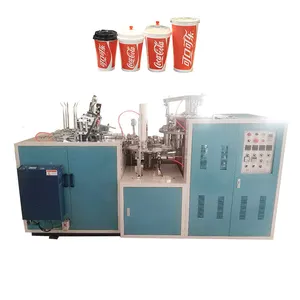 Voll automatische Debao Ruida Ultraschall Pappbecher machen Maschine Preis China Hochgeschwindigkeits-Kaffee Pappbecher Form maschine
