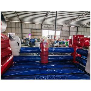 Tapis de sécurité gonflable pour taureau mécanique de style Western, idéal pour l'arène de rodéo commerciale, les fêtes et la <span class=keywords><strong>location</strong></span> d'événements - Product Image 4